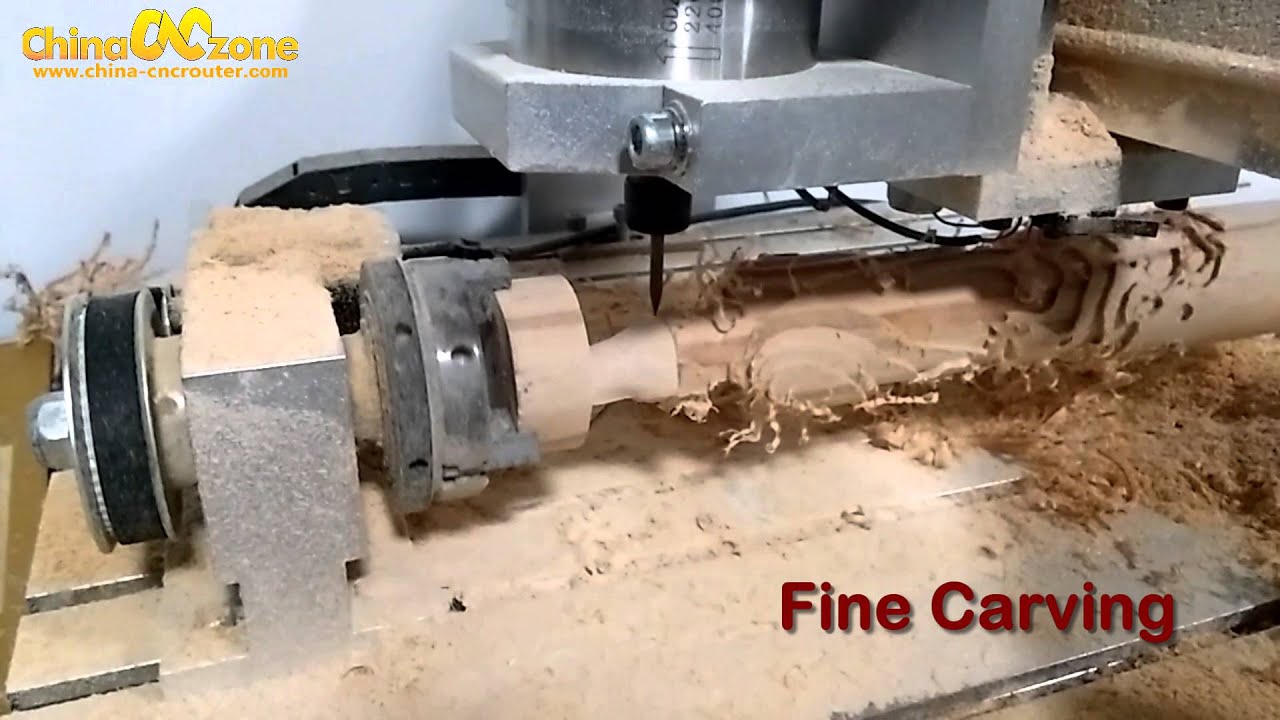 4 Axis Cnc 6040 Router For Engraving --Chinacnczone - Youtube