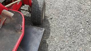 Countax A2050 with mower collector working
