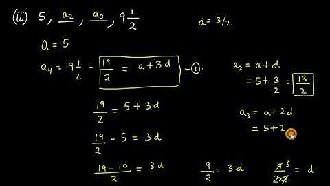 3. In the following APs, find the missing terms in the boxes :(i) 2,.... , 26