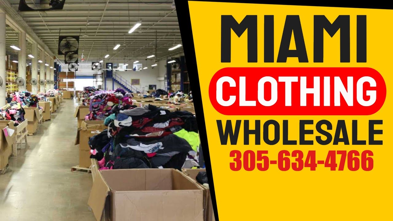 Wholesale Clothing Miami - Miami Wholesale Clothing Distributors - 305-634-4766 - YouTube