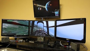 Aces High Eyefinity 5760x1080 TrackIR U2311H