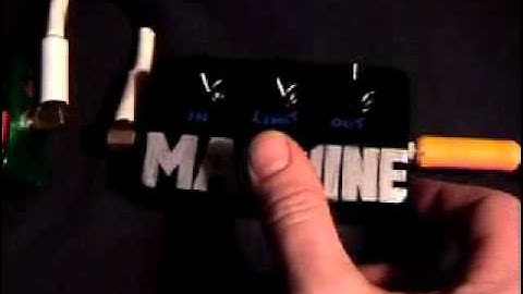Z.VEX Machine Hand Painted Guitar Pedal
