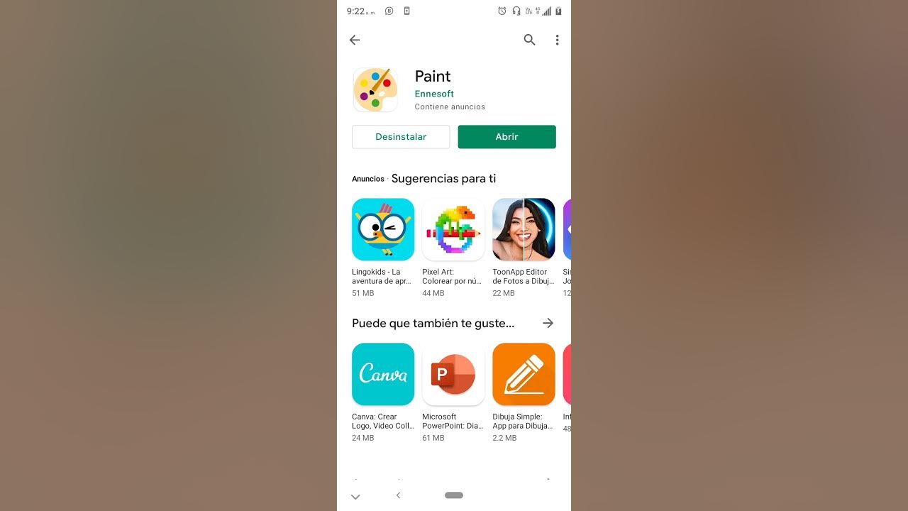 Descargar el programa Paint en Celulares o Tablet YouTube