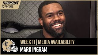 Mark Ingram: "I feel like we're getting into a groove" | Week 11 Post-Practice