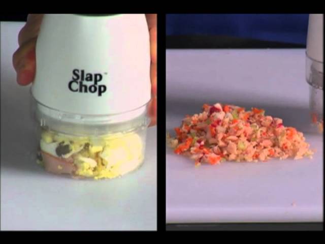 Slap Chop Multi-Purpose Food Chopper w/Graty Cheese Grater 