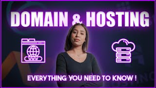 Hosting & Domain Explained in 3 Minutes!😎