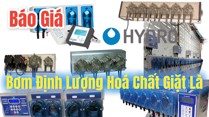 Hướng dẫn sử dụng bơm định lượng hóa chất năm 2024