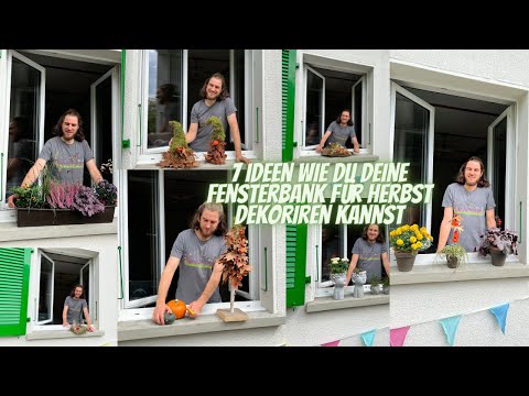 Fensterbank Deko Ideen für jede Jahreszeit 