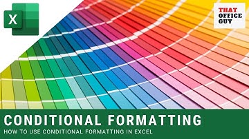 How to Use Conditional Formatting | Microsoft  Excel Conditional Formatting Based on Another Cell
