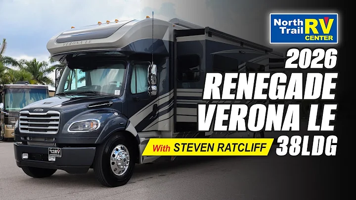Tour the AMAZING NEW 2026 Renegade Verona LE 38LDG Super C motorhome.