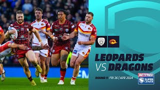 Highlights | Leigh Leopards v Catalans Dragons | 2024 Betfred Super League, Round 9