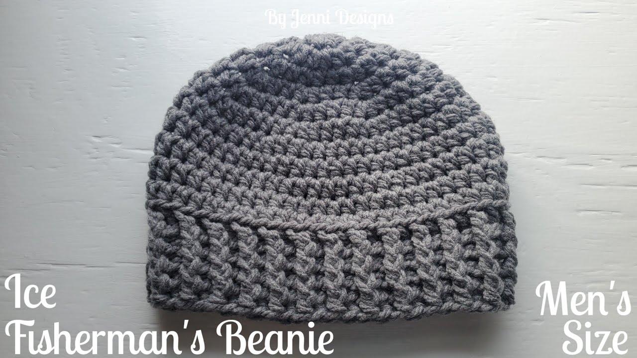 Crochet Pattern Tutorial: Ice Fisherman 