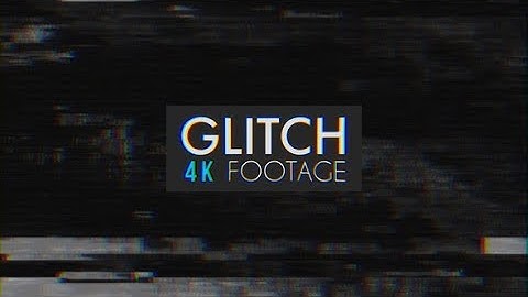 Pixel Noise Glitch Error Video Damage Background | Videohive Project Templates