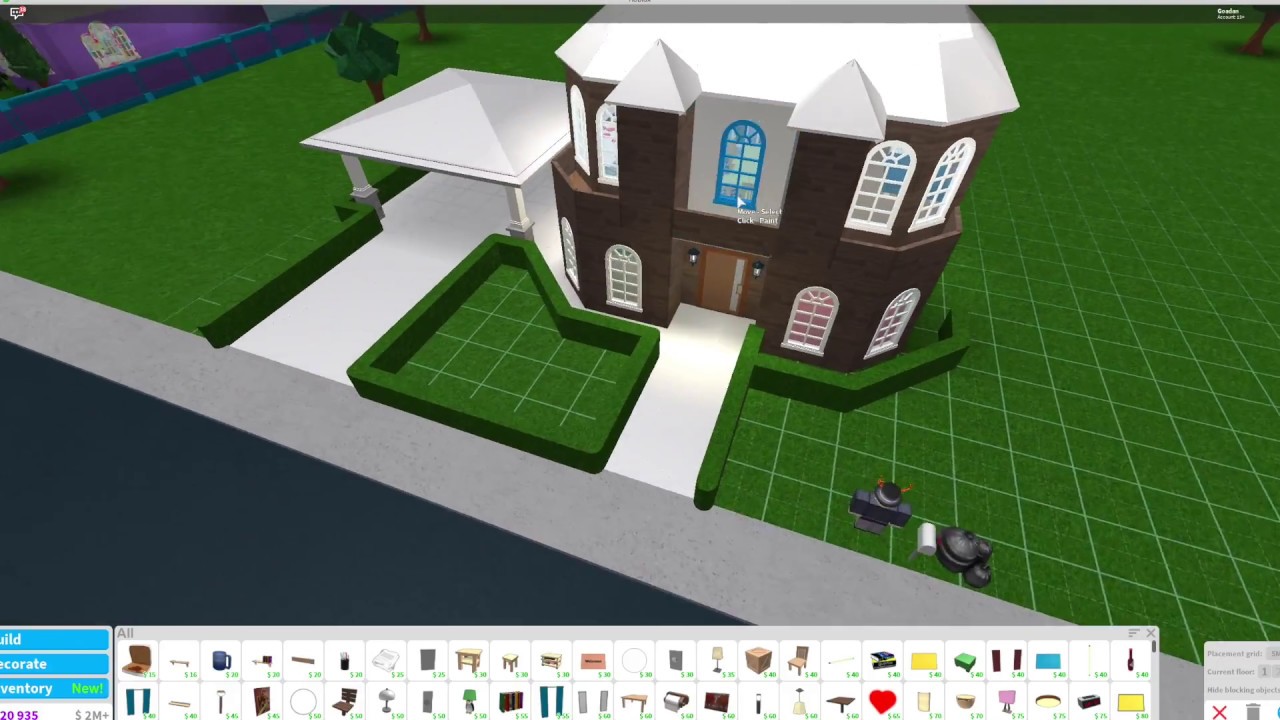 Bloxburg New Starter House Tutorial Youtube - building tutorials roblox new