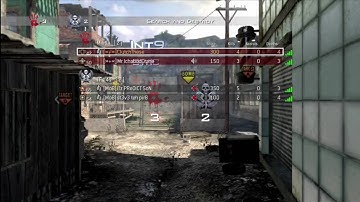 MW2 HD 2v2 gamebattles clan match favela estate