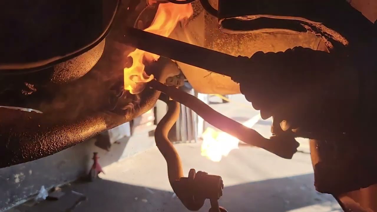 Removal of Honda (or any vehicle) stuck bolt in control arm, strut, etc. *Quickly*