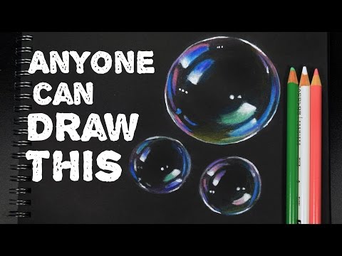 Video: How To Draw A Bubble