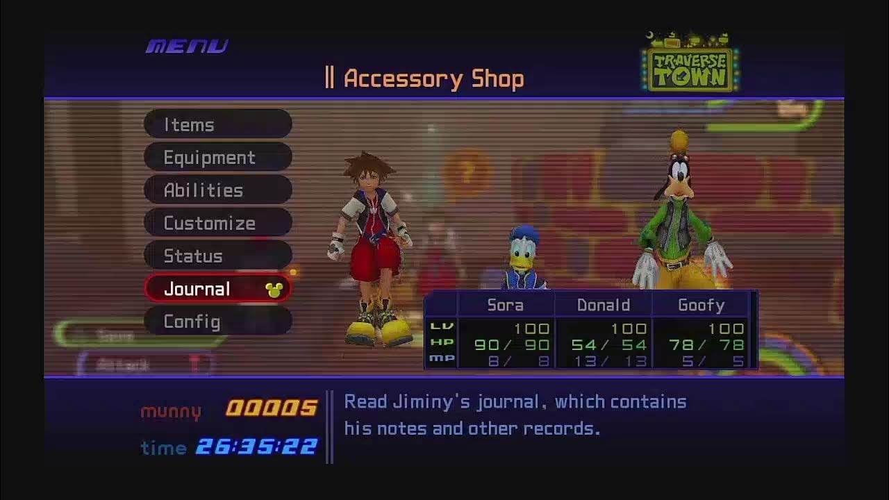 Let's Play All of Kingdom Hearts KH1 Checklist Time YouTube