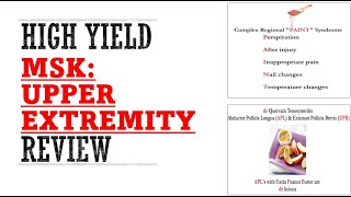 MSK Upper Extremity Review | Mnemonics And Proven Ways To Memorize For Your Exams! screenshot 4