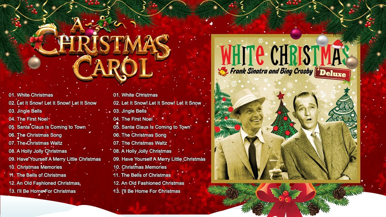 Frank Sinatra Dean Martin Nat King Cole  Merry Christmas from the Crooners Christmas Music 