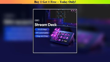 Slide Ulanzi D200 Live Streaming Controller 13 LCD Keys for Gaming Office Work Vlog Content Creatio