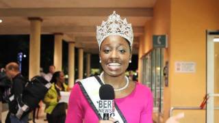 Jana Outerbridge Miss Bermuda Returns From Miss World November 10 2011