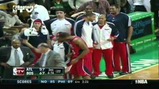 Famous Glen Davis flagrant foul on Marvin Williams + Doc Rivers ejection NBA Wealth