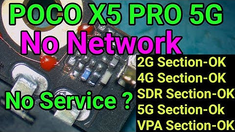 Poco x5 Pro 5G No Service Solution @JYOTSNAMOBILECARE