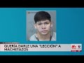 Ataca a su compañero de cuarto con un machete en Mesa, Arizona