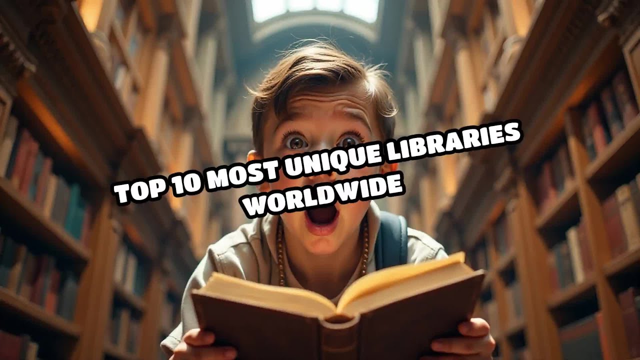 Top 10 Most Unique Libraries Worldwide - YouTube