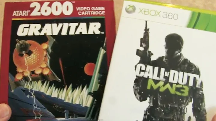 MODERN WARFARE 3 vs. GRAVITAR packaging review from CGR!