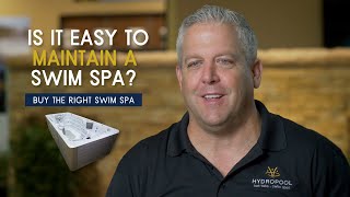 Maintenance and Insulation Swim Spas