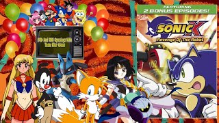 DVD & VHS Openings With TSC S14: Sonic X Revenge Of The Robot