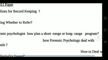 PSY611 || Ethical issues in Psychology || Final term papers
