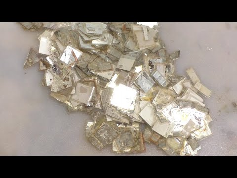Серебро. Аффинаж КСО и трубчатых конденсаторов