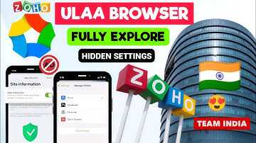 🔥 Zoho Ulaa Browser Review Tamil | Made in India by Zoho! | Chrome-க்கு மாற்றா?