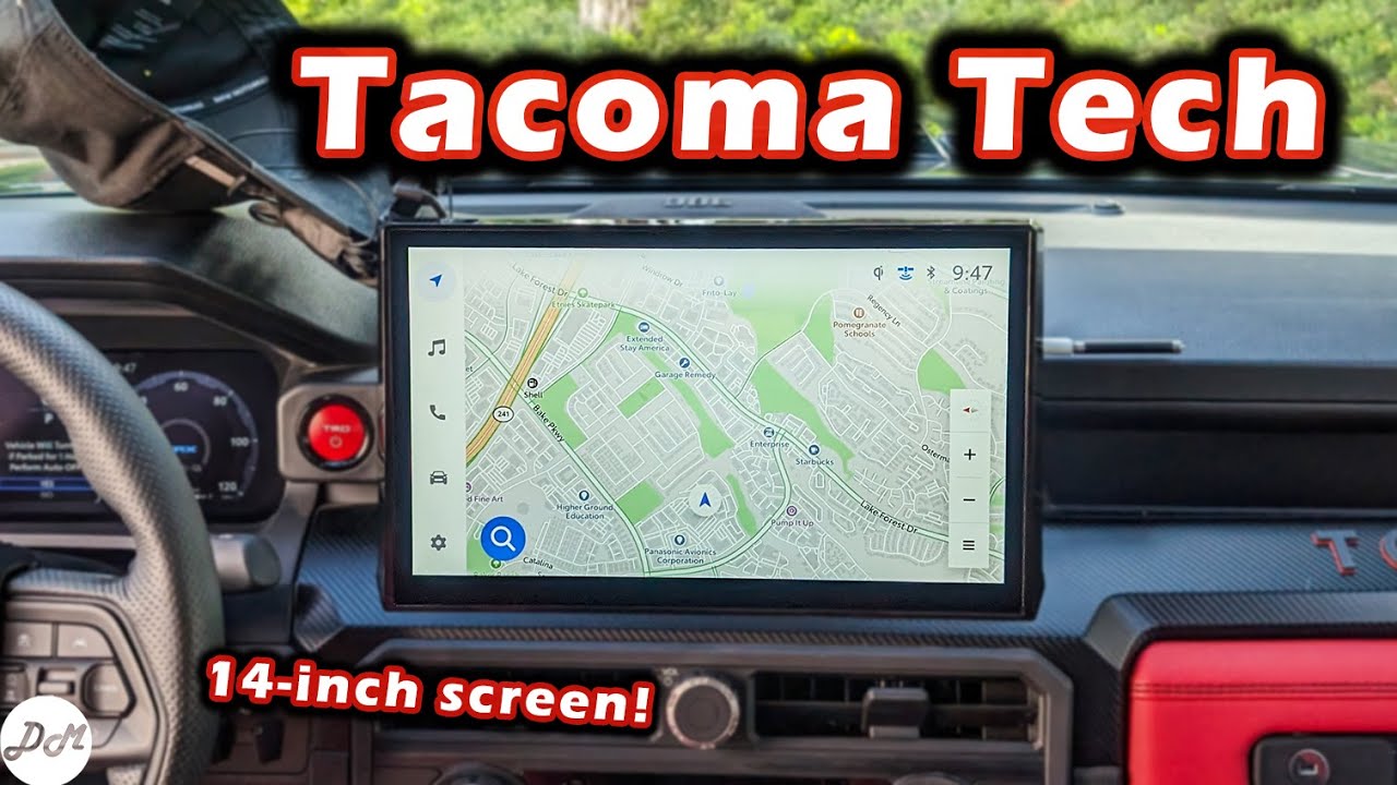 2024 Toyota Tacoma – 14-inch Infotainment Review | Touchscreen Demo ...