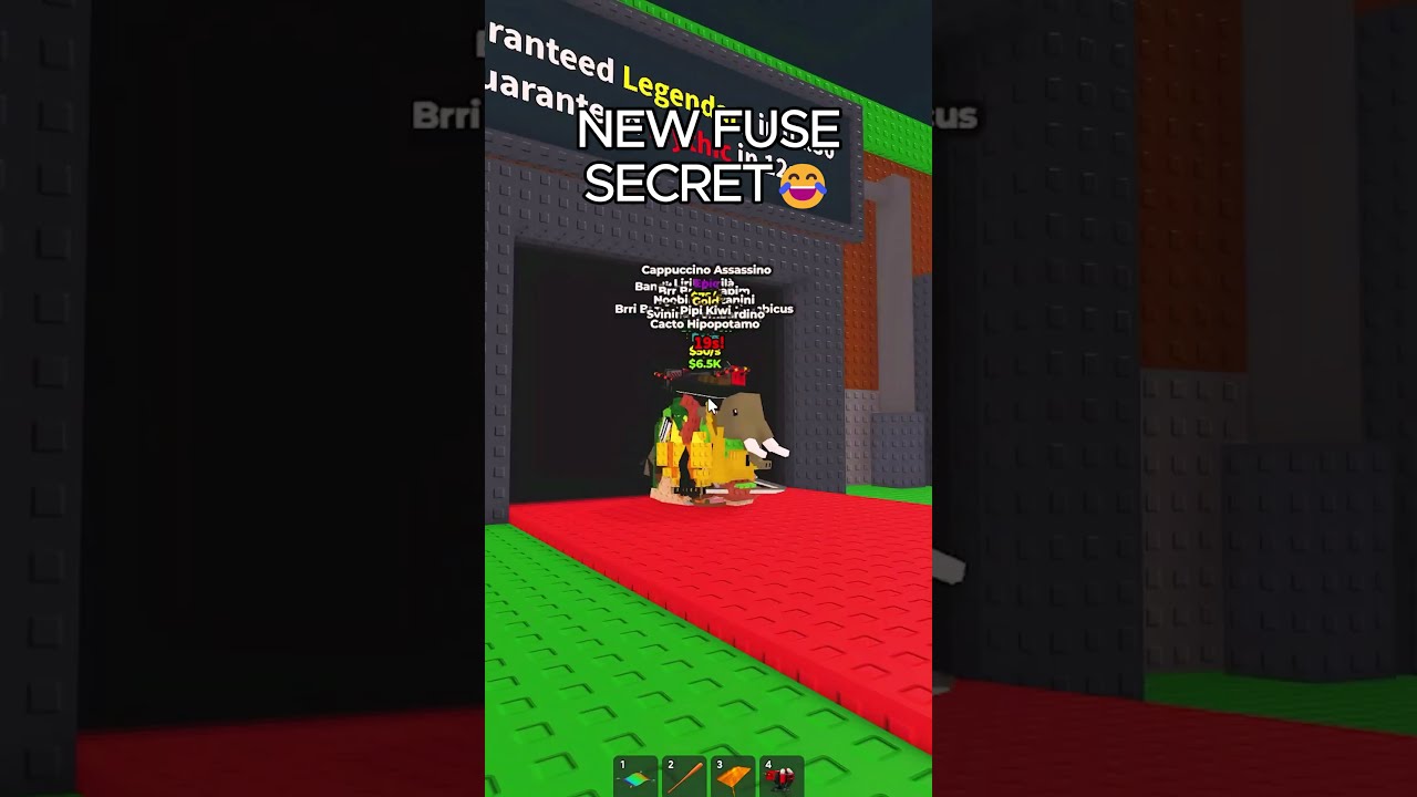 NEW FUSE SECRET In Steal A Brainrot Roblox Update No Script Noob To Pro Tips Guide Stealabrainrot