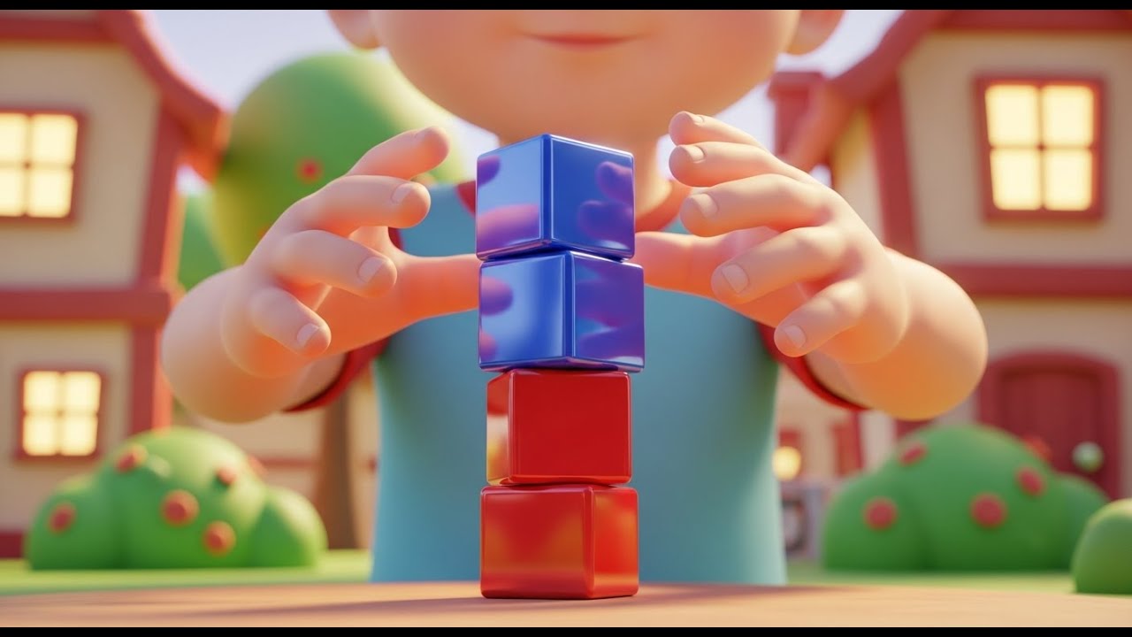 Learn Colors with Magic Blocks | Best Nursery Rhymes and Kids Songs ...