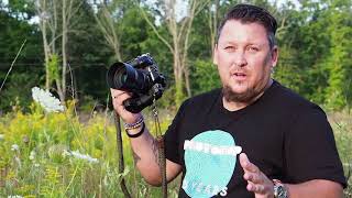 Shooting Sunset in the Countryside