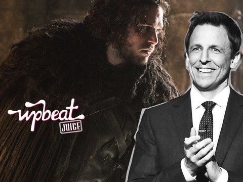 Seth Meyers Takes Jon Snow To Dinner - YouTube
