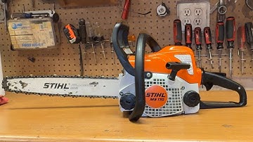 Maintenance and Tune Up on my Stihl MS 170 Chainsaw