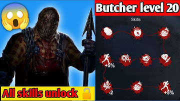 𝗛𝗼𝗿𝗿𝗼𝗿𝗳𝗶𝗲𝗹𝗱 𝗴𝗮𝗺𝗲𝗽𝗹𝗮𝘆 𝘄𝗶𝘁𝗵 𝗕𝘂𝘁𝗰𝗵𝗲𝗿 😨 𝗶𝗻 𝗹𝗲𝘃𝗲𝗹 𝟮𝟬 𝗮𝗹𝗹 𝘀𝗸𝗶𝗹𝗹𝘀 𝘂𝗻𝗹𝗼𝗰𝗸 🔓