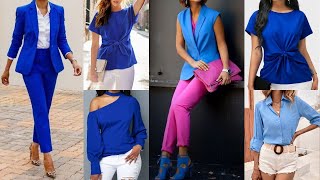 Elegant Bright Royal Blue Outfit Ideas, How to style Royal Blue outfits for a bright look