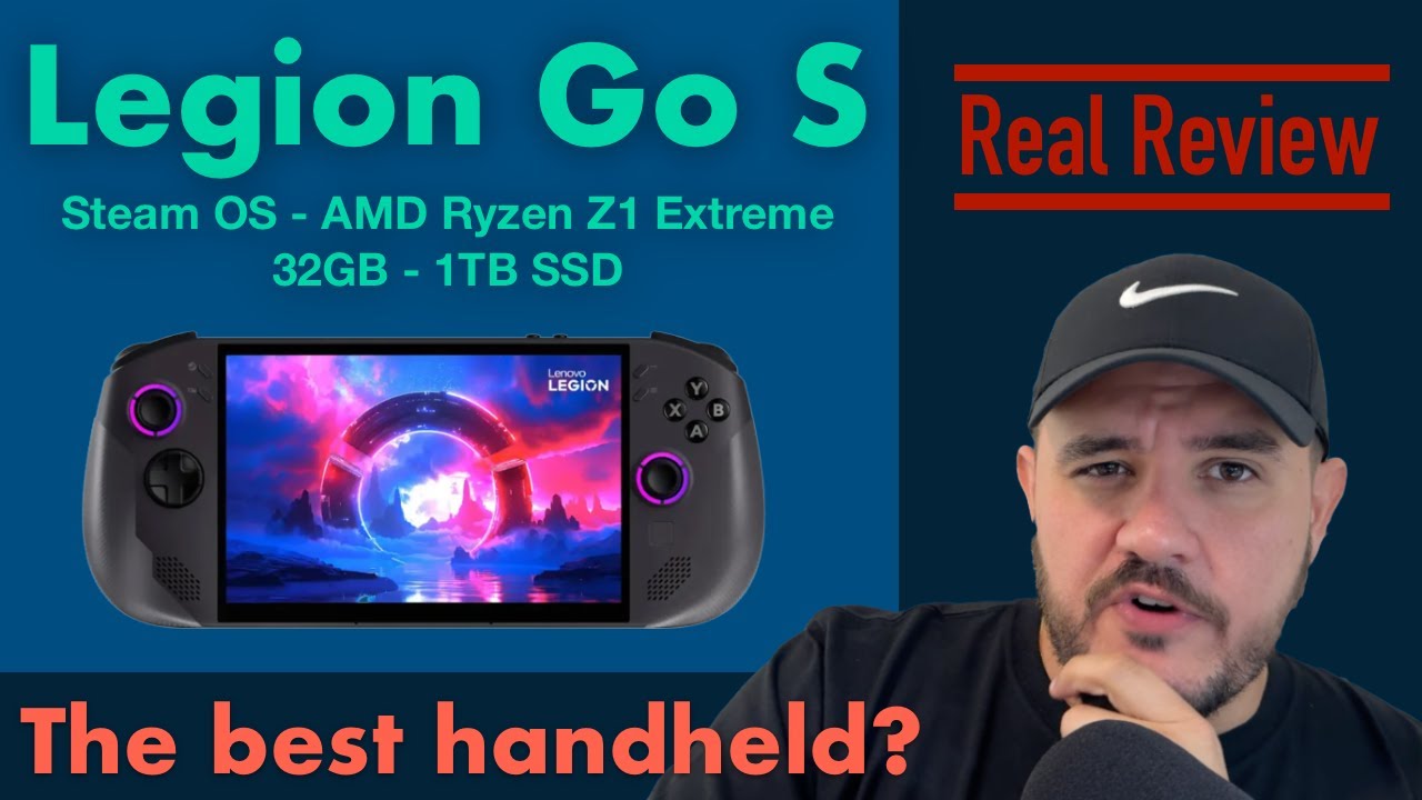 Better Than the Xbox Ally X? Lenovo Legion Go S with Steam OS and Ryzen ...