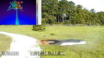 Nasa test-flies Mighty Eagle lander