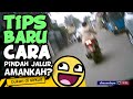 Cara pindah jalur motor terbaru dengan teknik ini di jamin aman