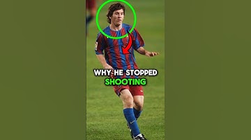 Real reason why Messi doesnt shoot the ball!