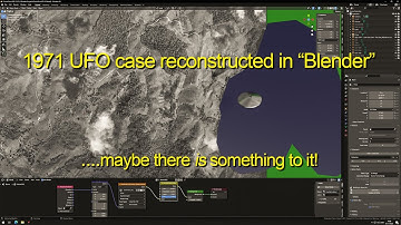 Reconstructing the 1971 Costa Rica UFO in "Blender" - maybe there IS something to it!