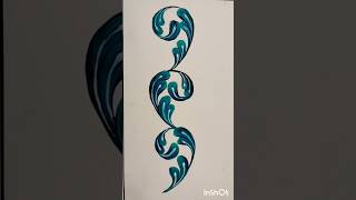 🥀Easy Floral Strokes 🥀 Pattern Art Using Round Brush 🖌️🎨